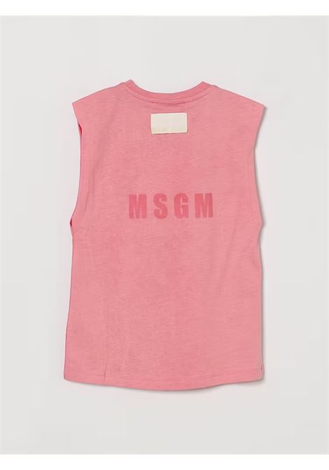 Canotta con logo MSGM KIDS | S6MSJUTH150MS070